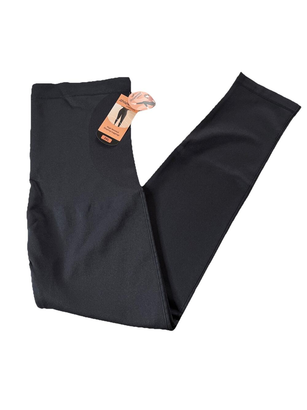Shapermint Essentials Women's Plus 3XL Black Leggings NWT